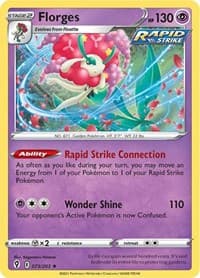 Florges - SWSH07: Evolving Skies - Pokemon card