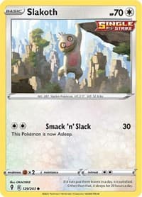 Slakoth - SWSH07: Evolving Skies - Pokemon card