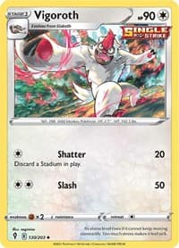 Vigoroth - SWSH07: Evolving Skies - Pokemon card
