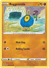 Roggenrola - SWSH07: Evolving Skies - Pokemon card