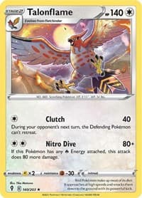 Talonflame - SWSH07: Evolving Skies - Pokemon card