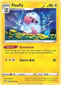 Flaaffy - SWSH07: Evolving Skies - Pokemon card