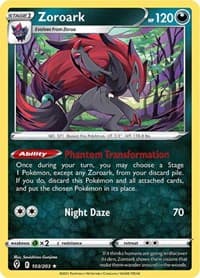 Zoroark - SWSH07: Evolving Skies - Pokemon card