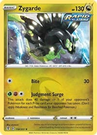 Zygarde - SWSH07: Evolving Skies - Pokemon card