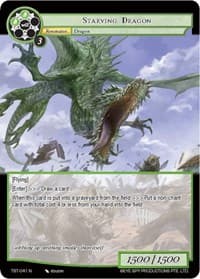 Starving Dragon - The Seventh - Force of Will card
