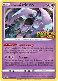 Galarian Articuno - SWSH123 (Prerelease) - SWSH: Sword & Shield Promo Cards - Pokemon card