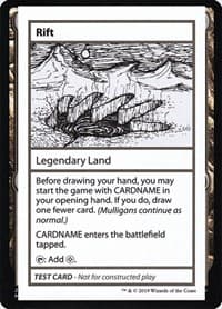 Rift (No PW Symbol) - Mystery Booster: Convention Edition Exclusives - Magic: The Gathering card