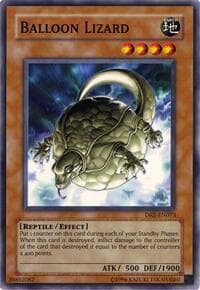 Balloon Lizard - Dark Revelation Volume 2 - YuGiOh card