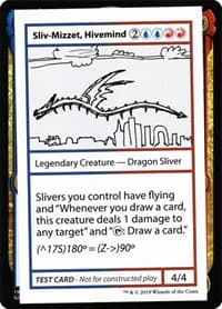 Sliv-Mizzet, Hivemind (No PW Symbol) - Mystery Booster: Convention Edition Exclusives - Magic: The Gathering card