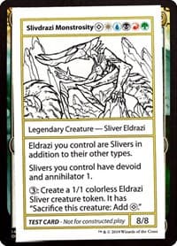 Slivdrazi Monstrosity (No PW Symbol) - Mystery Booster: Convention Edition Exclusives - Magic: The Gathering card