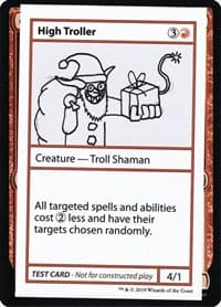 High Troller (No PW Symbol) - Mystery Booster: Convention Edition Exclusives - Magic: The Gathering card