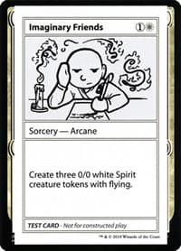 Imaginary Friends (No PW Symbol) - Mystery Booster: Convention Edition Exclusives - Magic: The Gathering card