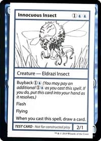 Innocuous Insect (No PW Symbol) - Mystery Booster: Convention Edition Exclusives - Magic: The Gathering card