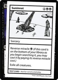 Sunimret (No PW Symbol) - Mystery Booster: Convention Edition Exclusives - Magic: The Gathering card