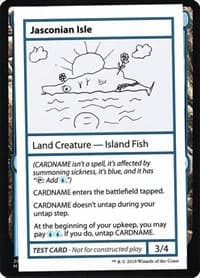 Jasconian Isle (No PW Symbol) - Mystery Booster: Convention Edition Exclusives - Magic: The Gathering card