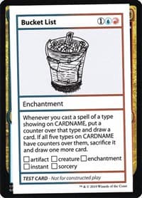 Bucket List (No PW Symbol) - Mystery Booster: Convention Edition Exclusives - Magic: The Gathering card