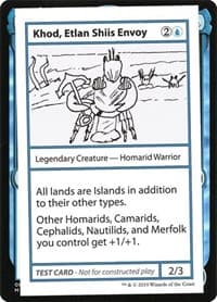 Khod, Etlan Shiis Envoy (No PW Symbol) - Mystery Booster: Convention Edition Exclusives - Magic: The Gathering card