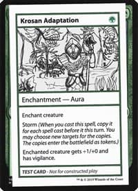 Krosan Adaptation (No PW Symbol) - Mystery Booster: Convention Edition Exclusives - Magic: The Gathering card