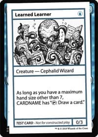 Learned Learner (No PW Symbol) - Mystery Booster: Convention Edition Exclusives - Magic: The Gathering card