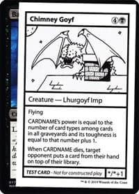 Chimney Goyf (No PW Symbol) - Mystery Booster: Convention Edition Exclusives - Magic: The Gathering card