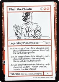 Tibalt the Chaotic (No PW Symbol) - Mystery Booster: Convention Edition Exclusives - Magic: The Gathering card