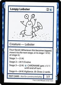 Loopy Lobster (No PW Symbol) - Mystery Booster: Convention Edition Exclusives - Magic: The Gathering card