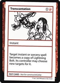 Transcantation (No PW Symbol) - Mystery Booster: Convention Edition Exclusives - Magic: The Gathering card