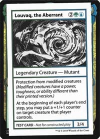 Louvaq, the Aberrant (No PW Symbol) - Mystery Booster: Convention Edition Exclusives - Magic: The Gathering card