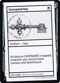Corrupted Key (No PW Symbol) - Mystery Booster: Convention Edition Exclusives - Magic: The Gathering card
