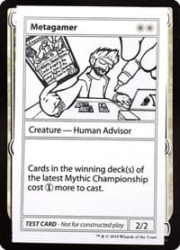Metagamer (No PW Symbol) - Mystery Booster: Convention Edition Exclusives - Magic: The Gathering card