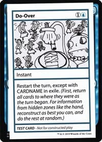 Do-Over (No PW Symbol) - Mystery Booster: Convention Edition Exclusives - Magic: The Gathering card