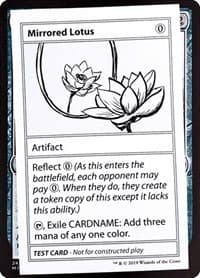 Mirrored Lotus (No PW Symbol) - Mystery Booster: Convention Edition Exclusives - Magic: The Gathering card