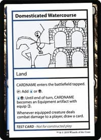 Domesticated Watercourse (No PW Symbol) - Mystery Booster: Convention Edition Exclusives - Magic: The Gathering card