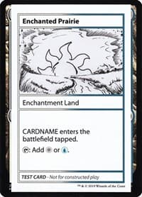 Enchanted Prairie (No PW Symbol) - Mystery Booster: Convention Edition Exclusives - Magic: The Gathering card