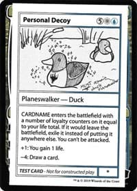 Personal Decoy (No PW Symbol) - Mystery Booster: Convention Edition Exclusives - Magic: The Gathering card