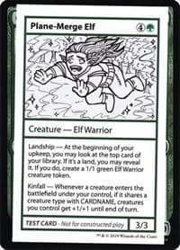 Plane-Merge Elf (No PW Symbol) - Mystery Booster: Convention Edition Exclusives - Magic: The Gathering card