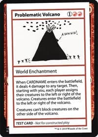Problematic Volcano (No PW Symbol) - Mystery Booster: Convention Edition Exclusives - Magic: The Gathering card