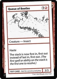 Queue of Beetles (No PW Symbol) - Mystery Booster: Convention Edition Exclusives - Magic: The Gathering card