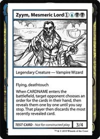 Zyym, Mesmeric Lord (No PW Symbol) - Mystery Booster: Convention Edition Exclusives - Magic: The Gathering card