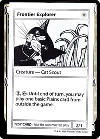 Frontier Explorer (No PW Symbol) - Mystery Booster: Convention Edition Exclusives - Magic: The Gathering card