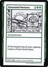 Generated Horizons (No PW Symbol) - Mystery Booster: Convention Edition Exclusives - Magic: The Gathering card