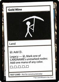 Gold Mine (No PW Symbol) - Mystery Booster: Convention Edition Exclusives - Magic: The Gathering card