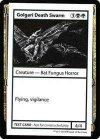 Golgari Death Swarm (No PW Symbol) - Mystery Booster: Convention Edition Exclusives - Magic: The Gathering card