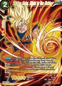 SS Son Goku, Might in the Making - Special Anniversary Set 2021 - Dragon Ball Super: Masters card