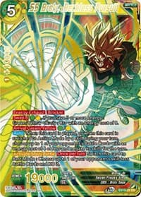 SS Broly, Reckless Pursuit - Special Anniversary Set 2021 - Dragon Ball Super: Masters card