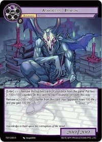 Asmodeus' Demon - The Seventh - Force of Will card