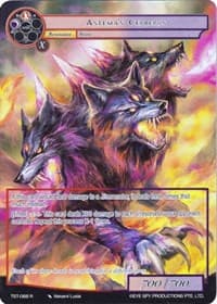Astema's Cerberus (Full Art) - The Seventh - Force of Will card