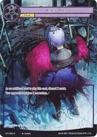 Black Rain (Full Art) - The Seventh - Force of Will card