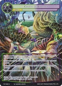 Castle of Carlina (Full Art) - The Seventh - Force of Will card