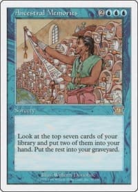 Ancestral Memories - Classic Sixth Edition - Magic: The Gathering card
